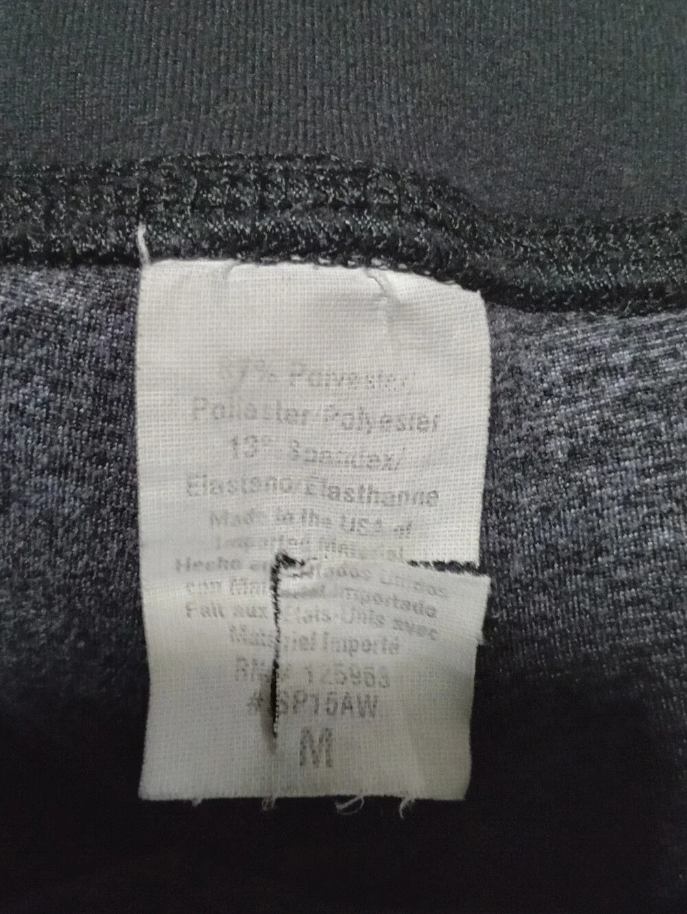 Beyond Yoga Spacedye Interloop Leggings Women's M Black Gray 23
